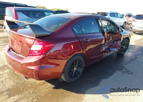 2012 Honda Civic Ex z USA, uszkodzony, nr VIN JHMFB2F89CS006777